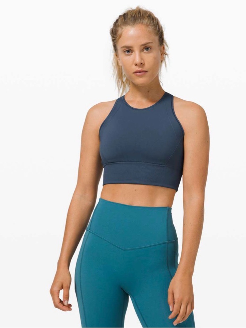 Lululemon Ebb to Train Bra *Medium Support, C/D Cup
Iron Blue